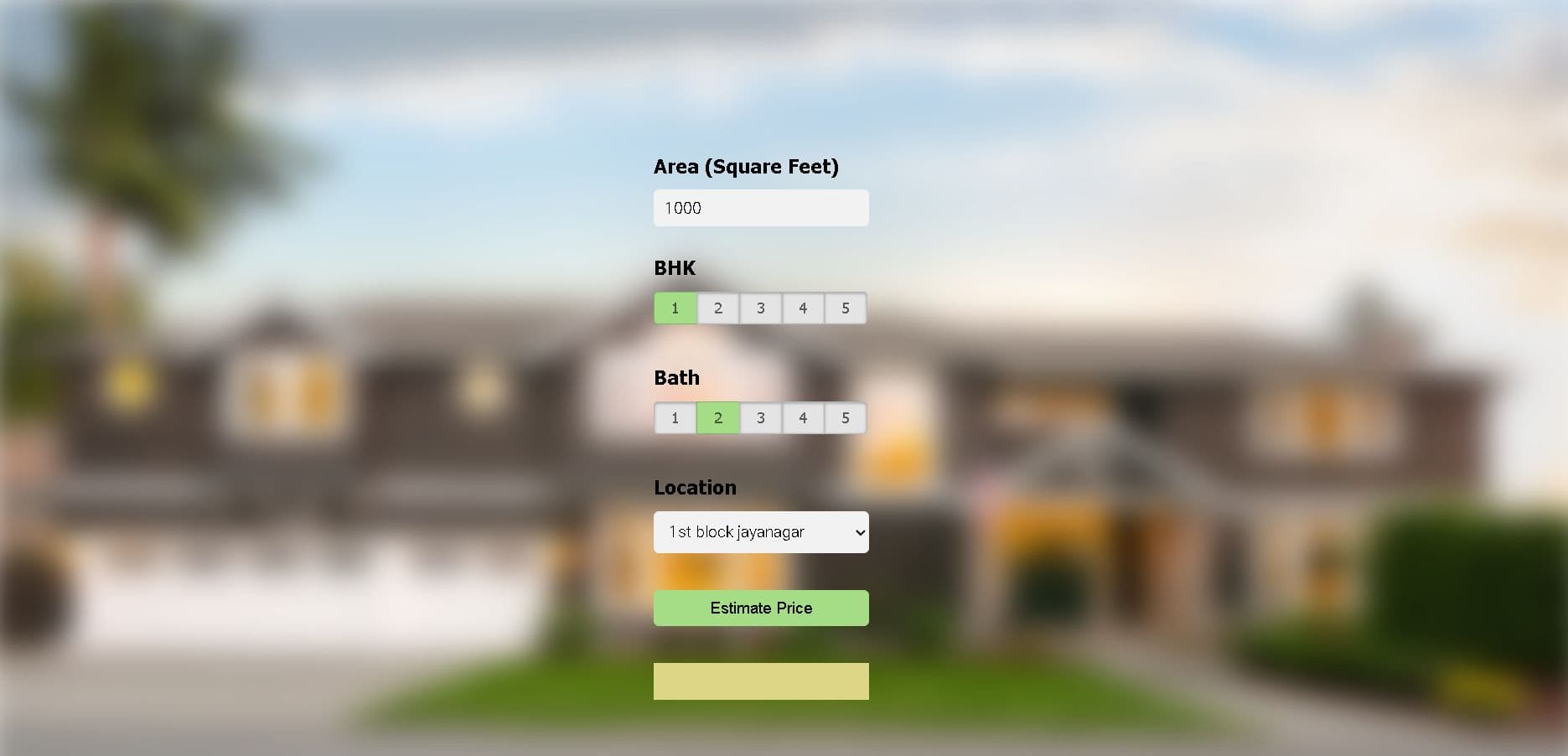 House Price Prediction